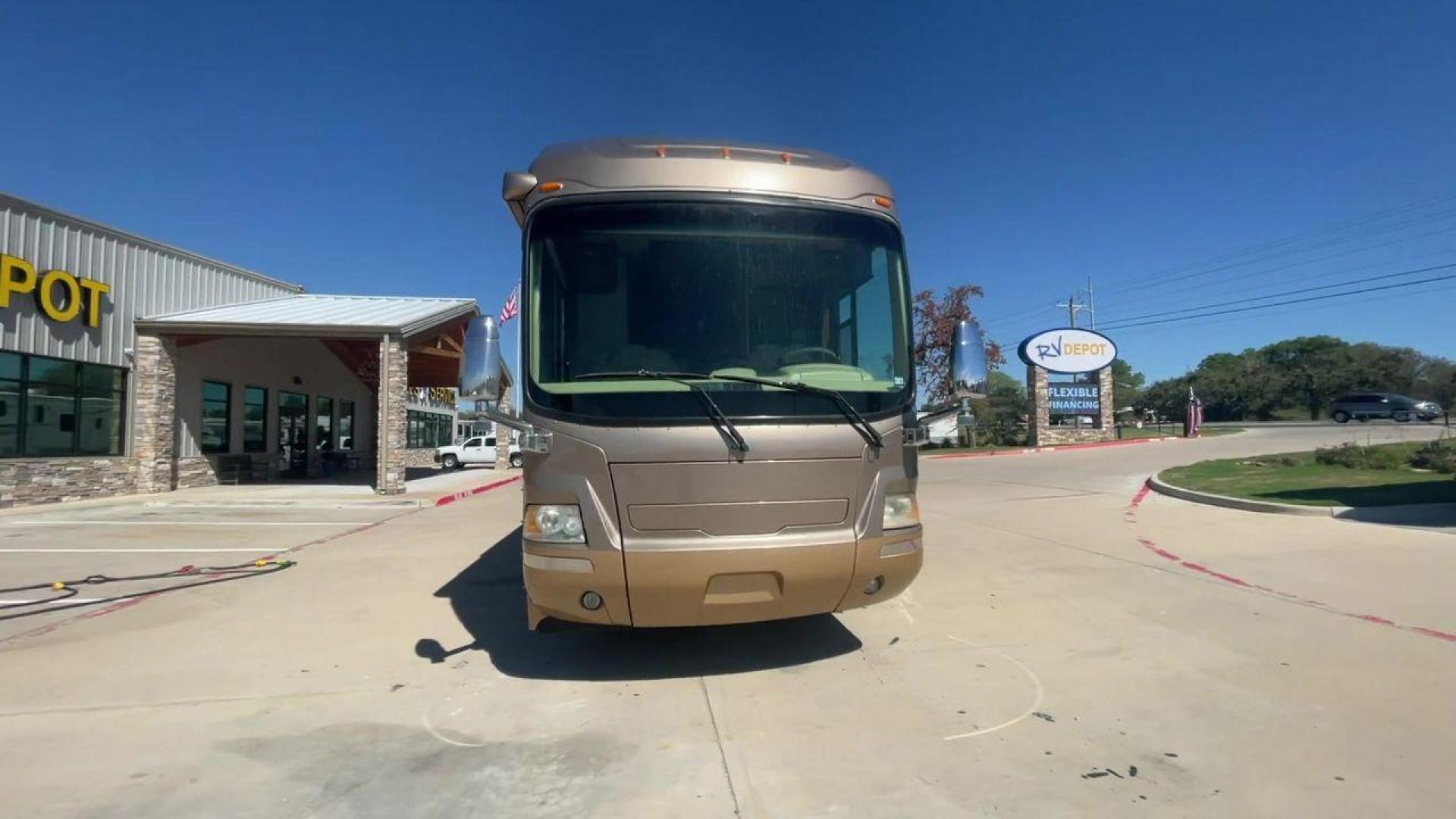 2006 TAN DES MONACO SIGNATURE COMMANDER (1RF17561561) , located at 4319 N Main Street, Cleburne, TX, 76033, (817) 221-0660, 32.435829, -97.384178 - The 2006 Monaco Signature 45 is the ultimate in luxury and speed. It is a diesel pusher motorhome that oozes class and precision engineering. This 45-foot wonder shows how dedicated Monaco is to quality work and new ideas. The Signature 45 has a strong diesel engine and is well-built, so it has a sm - Photo#4