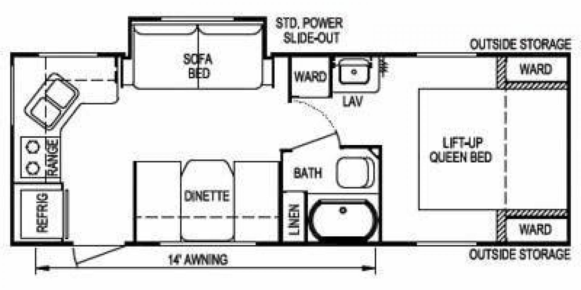 2014 SKYLINE WEEKENDER 260 - (1SE200M24EC) , located at 4319 N Main Street, Cleburne, TX, 76033, (817) 221-0660, 32.435829, -97.384178 - Photo#9