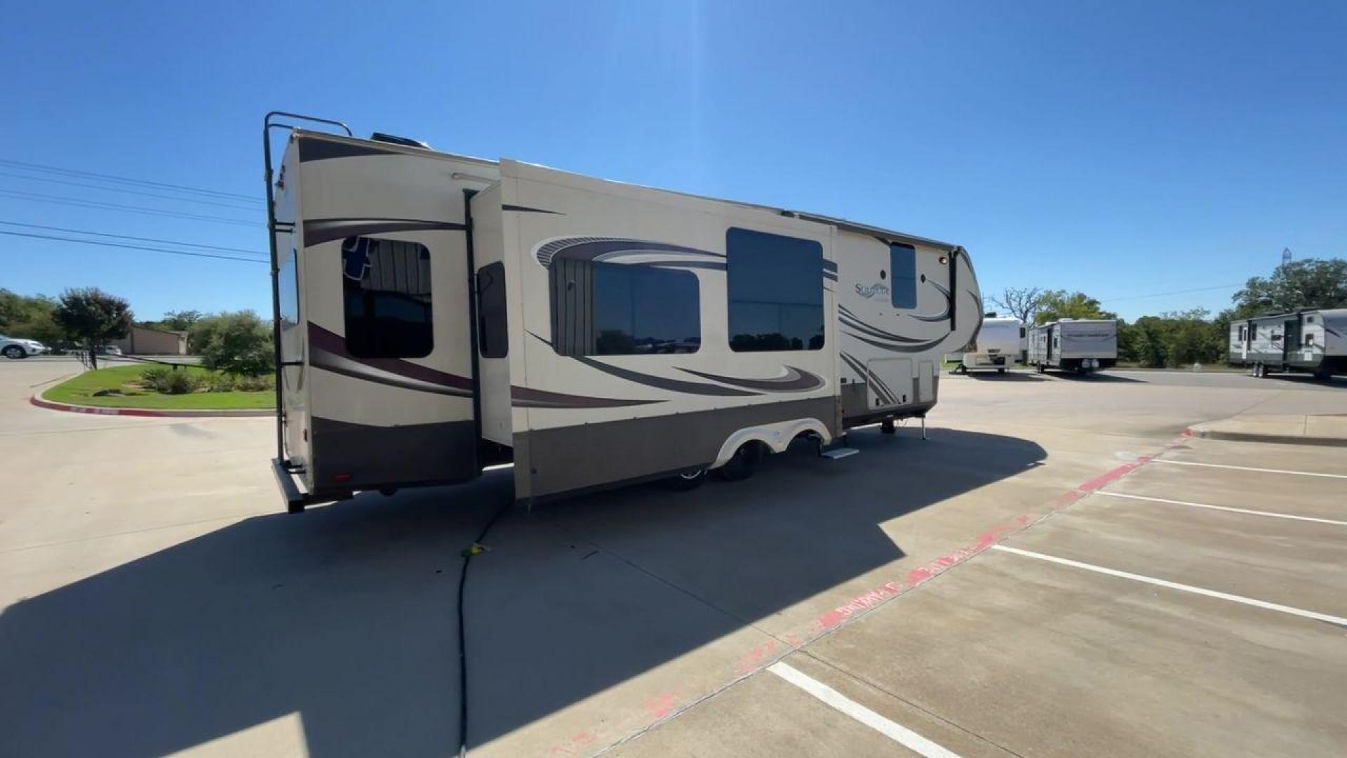 2015 GRAND DESIGN SOLITUDE 369RL (573FS3820F1) , Length: 38.92 ft. | Dry Weight: 12,650 lbs. | Gross Weight: 16,000 lbs. | Slides: 3 transmission, located at 4319 N Main Street, Cleburne, TX, 76033, (817) 221-0660, 32.435829, -97.384178 - Photo#1