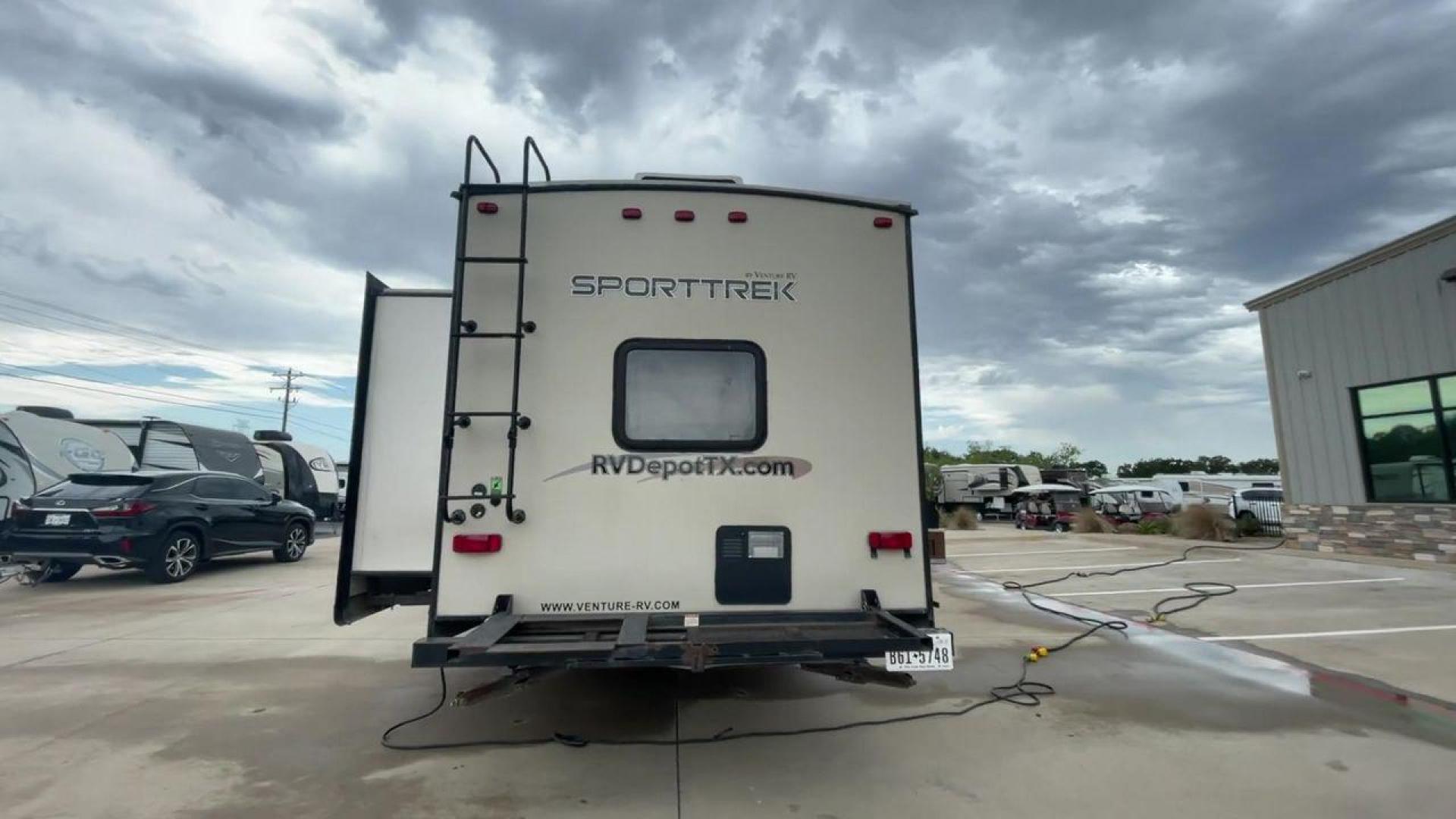 2015 WHITE KZ VENTURE RV SPORTTREK (4EZT13128F5) , Length: 35.6 ft | Dry Weight: 7,110 lbs | Gross Weight: 8,300 lbs | Slides: 2 transmission, located at 4319 N Main Street, Cleburne, TX, 76033, (817) 221-0660, 32.435829, -97.384178 - With the 2015 KZ Venture RV SportTrek Travel Trailer, set out on your next adventure. With the modern traveler in mind, this travel trailer offers the ideal balance of comfort, style, and functionality. This unit measures 35.5 ft in length, 8 ft in width, and 10.92 ft in height. It has a dry weig - Photo#8