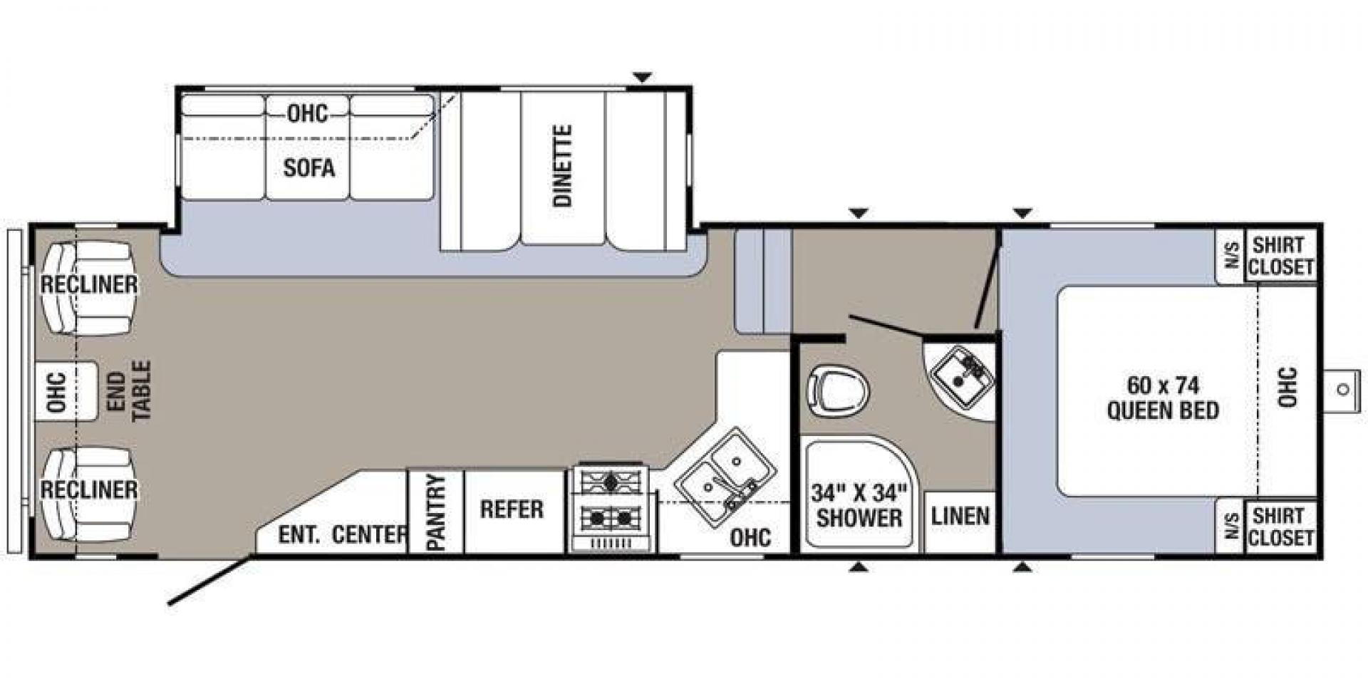 2016 FOREST RIVER PUMA 297RLSS (4X4FPUF29GP) , located at 4319 N Main Street, Cleburne, TX, 76033, (817) 221-0660, 32.435829, -97.384178 - Photo#9