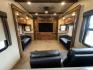 2017 CRUISER RV SOUTH FORK SANTA FE (5RXLG4228H1) , Length: 42.42 ft | Dry Weight: 13,702 lbs | Gross Weight: 16,000 lbs | Slides: 5 transmission, located at 4319 N Main Street, Cleburne, TX, 76033, (817) 221-0660, 32.435829, -97.384178 - The 2017 Cruiser RV South Fork Santa Fe is a large and rugged fifth wheel that stands out with its striking exterior and practical features. With a length of 42.42 ft. and a height of 13.25 ft., this model offers an imposing presence on the road while providing ample space for all your needs. The RV - Photo#11