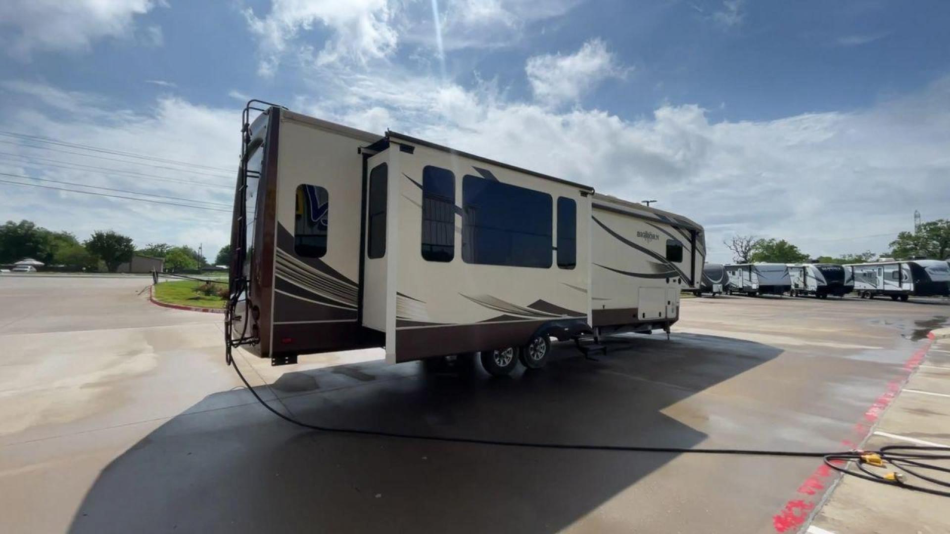 2017 HEARTLAND BIGHORN 3760EL (5SFBG4224HE) , Length: 40.9 ft. | Dry Weight: 13,240 lbs. | Gross Weight: 16,000 lbs. | Slides: 3 transmission, located at 4319 N Main Street, Cleburne, TX, 76033, (817) 221-0660, 32.435829, -97.384178 - The 2017 Heartland Bighorn 3760EL fifth wheel offers comfort and elegance when traveling. This well-thought-out RV offers a home away from home by fusing flair and functionality. The dimensions of this unit are 40.9 ft in length, 8 ft in width, and 13.25 ft in height. It has a dry weight of 13,240 l - Photo#1