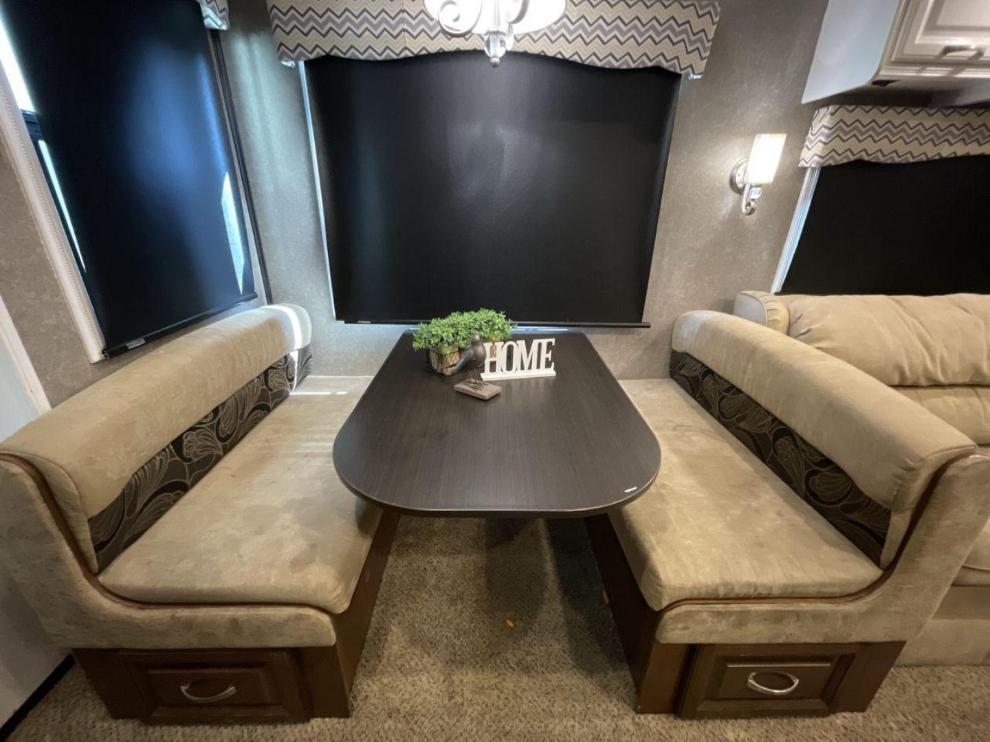 2017 TAN JAYCO NORTH POINT 375BHFS (1UJCJ0BV2H1) , Length: 43.25 ft.| Dry Weight: 13,740 lbs. | Gross Weight: 16,500 lbs. | Slides: 5 transmission, located at 4319 N Main Street, Cleburne, TX, 76033, (817) 221-0660, 32.435829, -97.384178 - Five slides, one-and-a-half baths, a bunkhouse, and an outdoor kitchen are just some of the highlights of this North Point fifth wheel model 375BHFS by Jayco. This fifth wheel measures 43.25 ft in length, 8 ft in width, 13.33 ft in height, and 6.83 ft in interior height. It has a dry weight of 1 - Photo#13