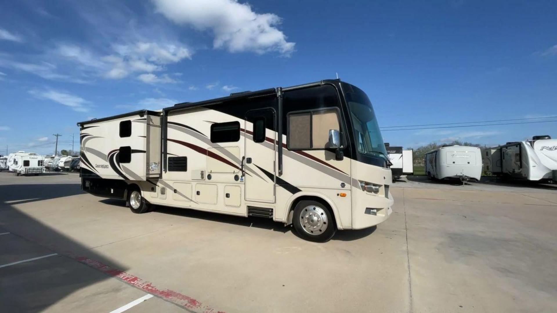 2019 /Brown FOREST RIVER GEORGETOWN 36B5 (1F66F5DYXJ0) , Length: 37.92 ft. | GVWR: 22,000 lbs. | Engine: Triton / V10 | Slides: 3 transmission, located at 4319 N Main Street, Cleburne, TX, 76033, (817) 221-0660, 32.435829, -97.384178 - Photo#3