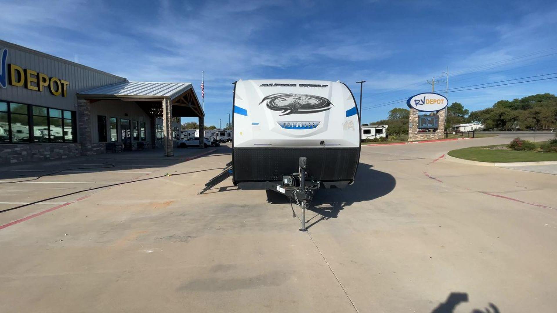 2019 FOREST RIVER ALPHA WOLF 29DQ L (5ZT2CKUB7K2) , Length: 36.67 ft. | Dry Weight: 6,543 lbs. | Gross Weight: 7,900 lbs. | Slides: 1 transmission, located at 4319 N Main Street, Cleburne, TX, 76033, (817) 221-0660, 32.435829, -97.384178 - The 2019 Forest River Alpha Wolf 29DQ-L is a spacious and well-designed travel trailer, offering both functionality and style. With a length of 36.67 feet and a single slide-out, it provides a roomy interior while maintaining a manageable weight. Its dry weight is 6,543 lbs., with a gross weight of - Photo#4