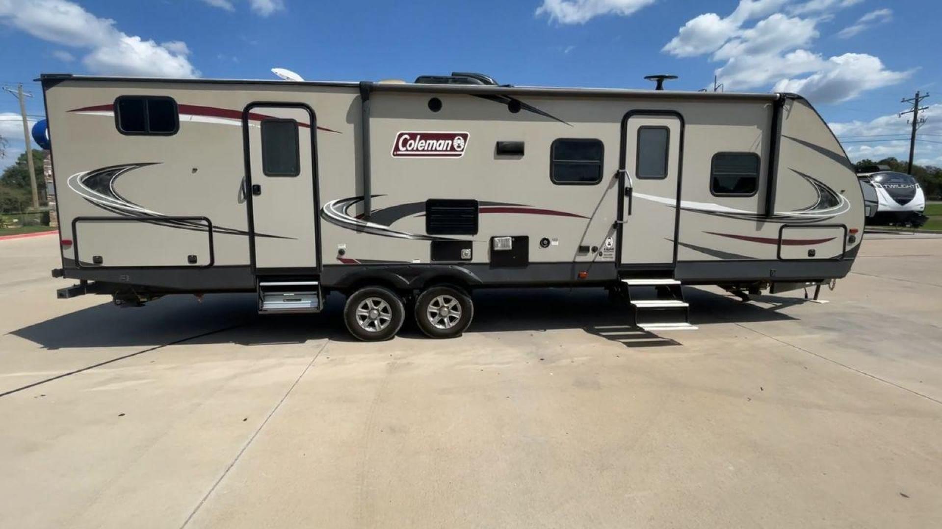 2019 KEYSTONE COLEMAN 3015BH (4YDT3012XKM) , Length: 34.75 ft. | Dry Weight: 7,211 lbs. | Slides: 2 transmission, located at 4319 N Main Street, Cleburne, TX, 76033, (817) 221-0660, 32.435829, -97.384178 - Photo#2