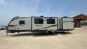 2019 KEYSTONE PREMIER 34BIPR (4YDT34B27KD) , Length: 38.25 ft. | Dry Weight: 7,495 lbs. | Gross Weight: 9,400 lbs. | Slides: 3 transmission, located at 4319 N Main Street, Cleburne, TX, 76033, (817) 221-0660, 32.435829, -97.384178 - The exterior of this used 2019 Keystone Premiere 34RIPR travel trailer features a streamlined and modern design with a grey and beige color scheme complemented by black and white accents. It is labeled as the Premier Ultra Lite by Keystone to emphasize its lightweight nature and ease of towing. The - Photo#6