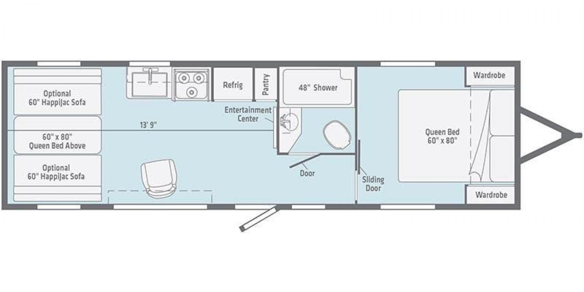 2020 WHITE WINNEBAGO SPYDER 23FB (54CUS1T21L4) , Length: 30.33 ft. | Dry Weight: 7,300 lbs. | Gross Weight: 11,300 lbs. | Slides: 0 transmission, located at 4319 N Main Street, Cleburne, TX, 76033, (817) 221-0660, 32.435829, -97.384178 - With a length of 30 feet and a dry weight of 7,300 lbs, the 2020 Winnebago Spyder 23FB strikes the perfect balance between spaciousness and towing ease. Constructed with a durable aluminum body frame and fiberglass sidewalls, it offers exceptional durability and longevity on the road, ensuring that - Photo#9