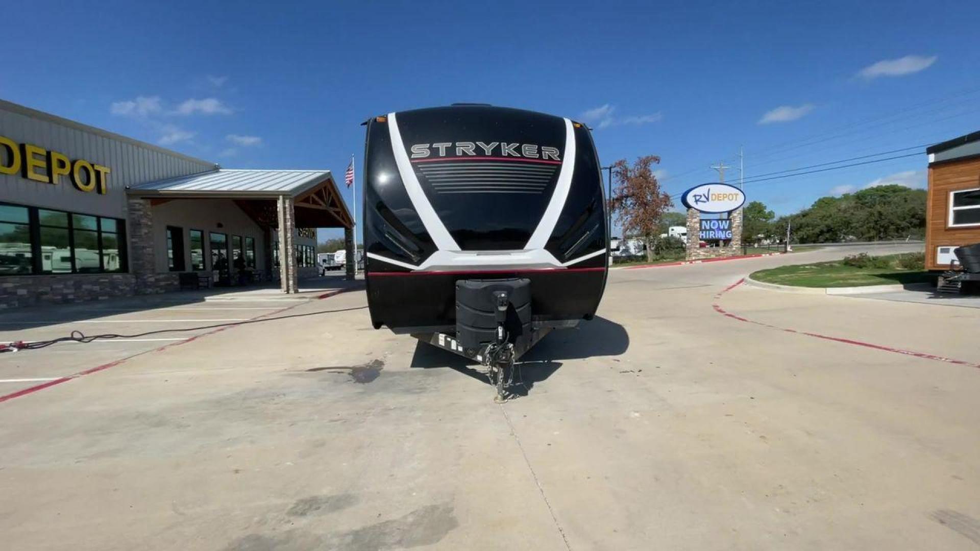 2021 CRUISER RV STRYKER 3414 (5RXGB392XM1) , Length: 38.75 ft. | Dry Weight: 9,608 lbs. | Gross Weight: 12,800 lbs. | Slides: 2 transmission, located at 4319 N Main Street, Cleburne, TX, 76033, (817) 221-0660, 32.435829, -97.384178 - The 2021 Cruiser RV Stryker 3414 is a meticulously crafted toy hauler that seamlessly integrates luxury, versatility, and durability to provide an exceptional on-the-road experience. Whether you're a passionate thrill-seeker indulging in outdoor sports or a discerning family seeking comfort, the Str - Photo#4