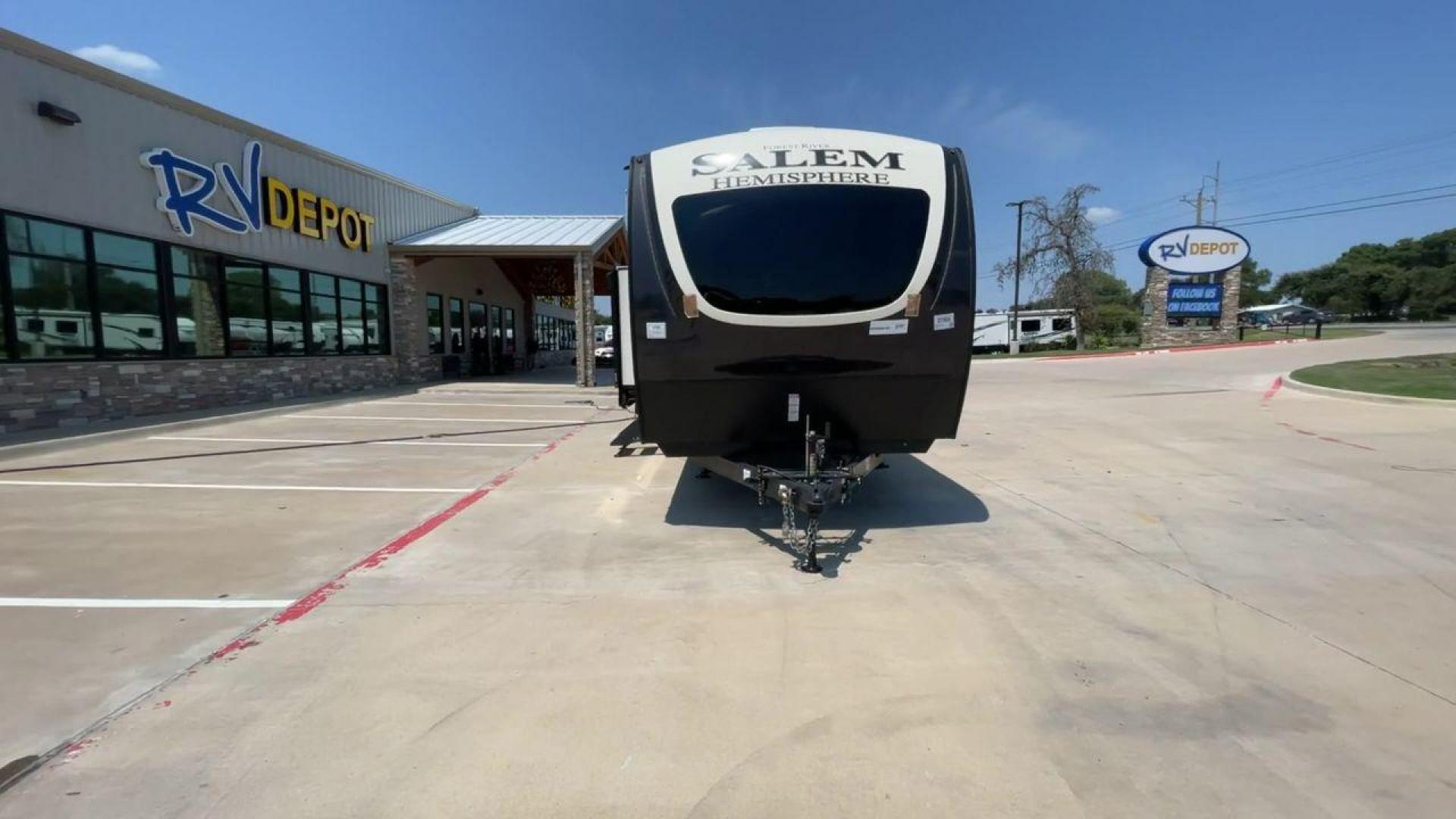 2021 FOREST RIVER HEMISPHERE 310BHS (4X4TSBG21MU) , Length: 38.67 ft. | Dry Weight: 9,088 lbs. | Slides: 3 transmission, located at 4319 N Main Street, Cleburne, TX, 76033, (817) 221-0660, 32.435829, -97.384178 - Photo#4