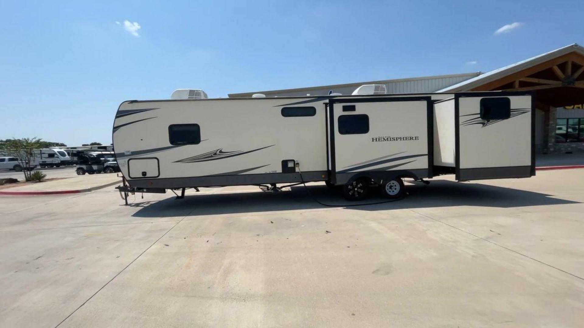 2021 FOREST RIVER HEMISPHERE 310BHS (4X4TSBG21MU) , Length: 38.67 ft. | Dry Weight: 9,088 lbs. | Slides: 3 transmission, located at 4319 N Main Street, Cleburne, TX, 76033, (817) 221-0660, 32.435829, -97.384178 - Photo#6