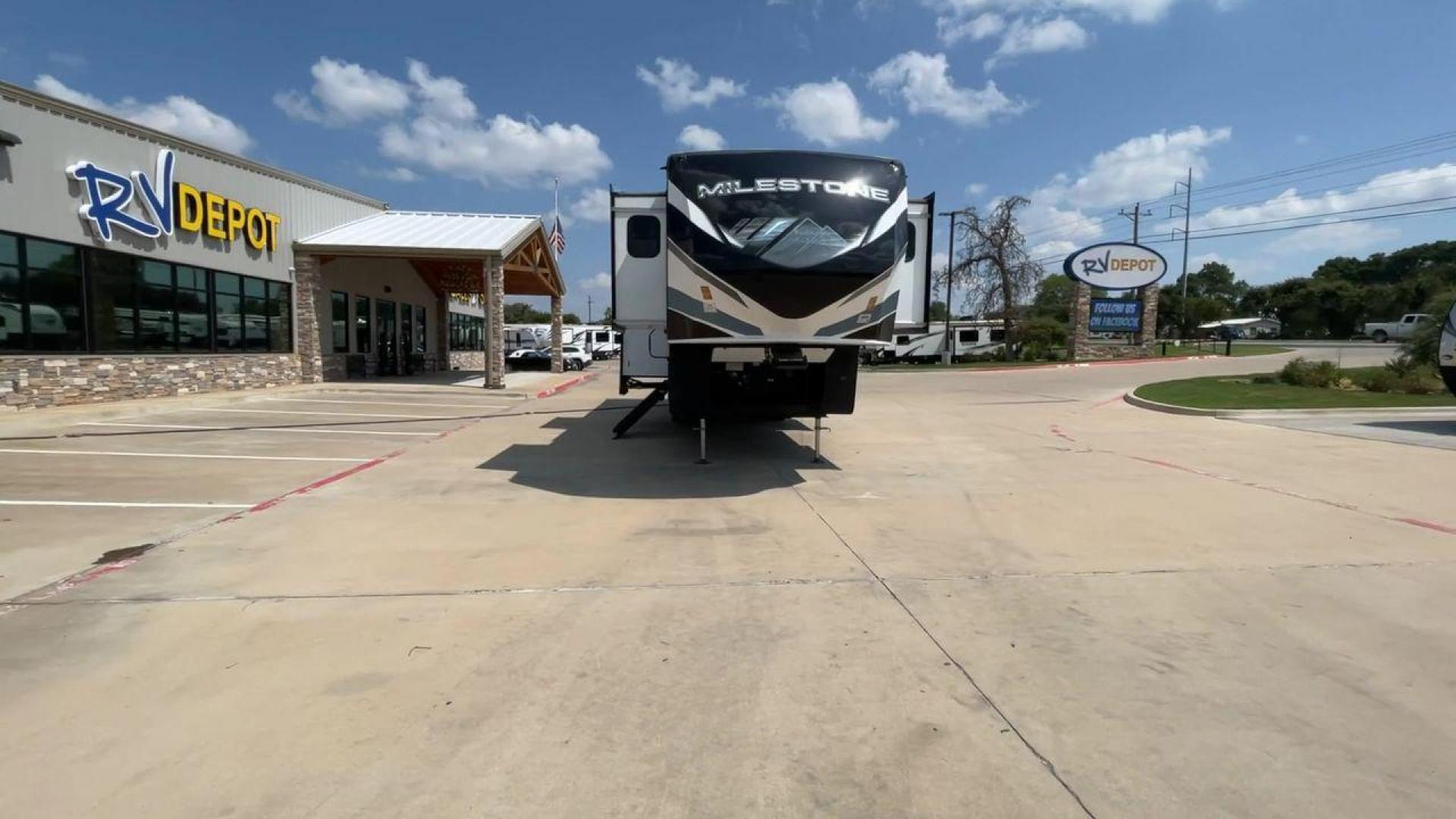 2021 HEARTLAND MILESTONE 379FLML (5SFMG4426ME) , Length: 44.17 ft. | Dry Weight: 12,600 lbs. | Gross Weight: 15,000 lbs. | Slides: 5 transmission, located at 4319 N Main Street, Cleburne, TX, 76033, (817) 221-0660, 32.435829, -97.384178 - The 2021 Heartland Milestone 379FLML is 44.17 feet in length and has a dry weight of 12,600 pounds, with a gross weight capability of 15,000 pounds. This type of RV is intended for extended living and luxurious travel. It comes with five slide-outs that dramatically increase interior space, creating - Photo#4