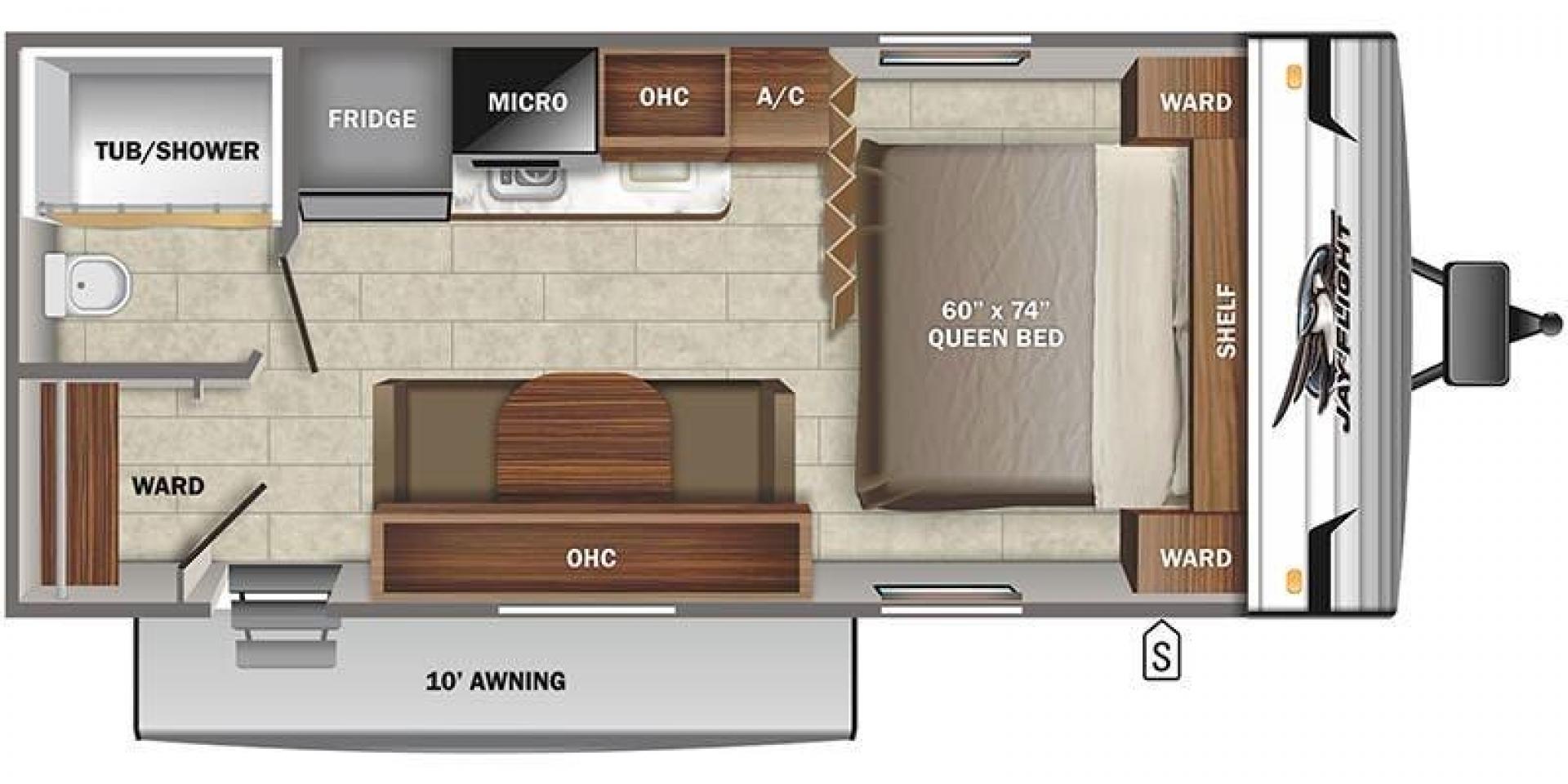 2022 JAYCO JAY FLIGHT SLX 195RB (1UJBJ0AJ1N1) , Length: 21.8 ft | Dry Weight: 3,030 lbs | Gross Weight: 3,995 lbs | Slides: 0 transmission, located at 4319 N Main Street, Cleburne, TX, 76033, (817) 221-0660, 32.435829, -97.384178 - The 2022 Jayco Jay Flight SLX 195RB is a compact and versatile travel trailer that delivers a perfect blend of convenience and comfort for your camping adventures. Measuring at a length of 21.8 feet and boasting a dry weight of 3030 lbs, this lightweight model is easily towable, making it an ideal c - Photo#9