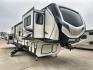 2022 KEYSTONE MONTANA 377FL (4YDFHMU26NA) , Length: 41.92 ft | Dry Weight: 13,267 lbs | Gross Weight: 16,460 lbs | Slides: 4 transmission, located at 4319 N Main Street, Cleburne, TX, 76033, (817) 221-0660, 32.435829, -97.384178 - The 2022 Keystone Montana 377FL is a luxury fifth wheel that offers an upscale design and a front-living floor plan, ideal for extended travel or full-time living. Its body features a clean white base color with bold black and gray graphics, creating a sleek and contemporary look. With its sophistic - Photo#23