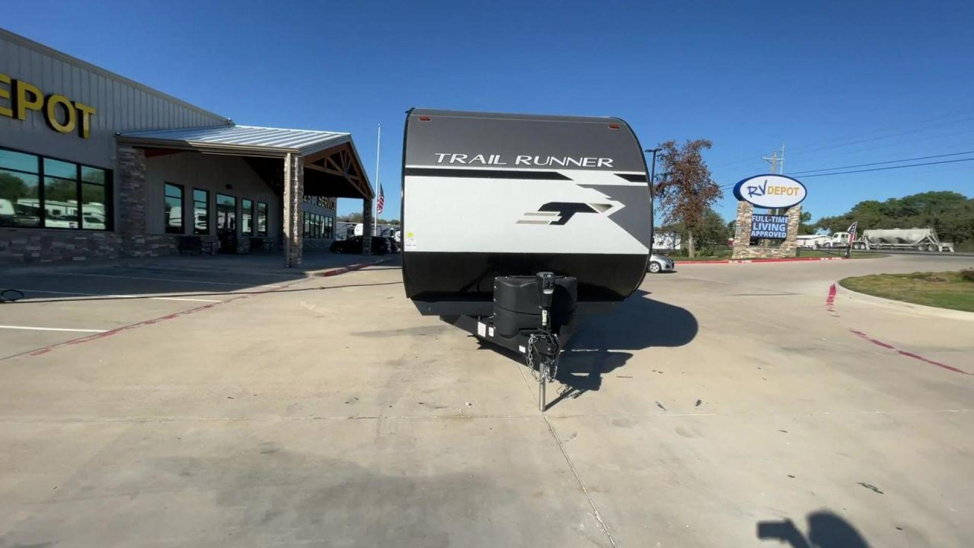 2023 HEARTLAND TRAIL RUNNER 31DB (5SFEB3729PE) , Length: 36.92 ft | Dry Weight: 7,040 lbs | GVWR: 9,642 lbs | Slides: 1 transmission, located at 4319 N Main Street, Cleburne, TX, 76033, (817) 221-0660, 32.435829, -97.384178 - The 2023 Heartland Trail Runner 31DB is a versatile and spacious travel trailer designed for families and adventure enthusiasts. This vehicle is the perfect option for families or groups looking to embark on memorable road trips. The travel trailer is a bunkhouse, and features a family-centric layou - Photo#4