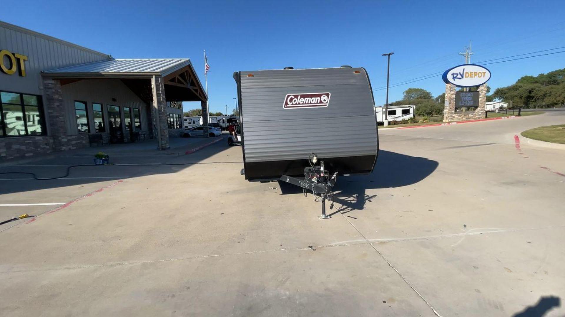 2024 DUTCHMEN COLEMAN 17B (4YDTCMG10RH) , Length: 21.42 ft. | Dry Weight: 2,985 lbs. transmission, located at 4319 N Main Street, Cleburne, TX, 76033, (817) 221-0660, 32.435829, -97.384178 - The 2024 Dutchmen Coleman 17B is a compact and lightweight travel trailer, designed to provide a comfortable yet portable camping experience. Measuring 21.42 feet in length and weighing 2,985 pounds, this RV is perfect for travelers seeking convenience and ease of towing. The exterior features a sle - Photo#4