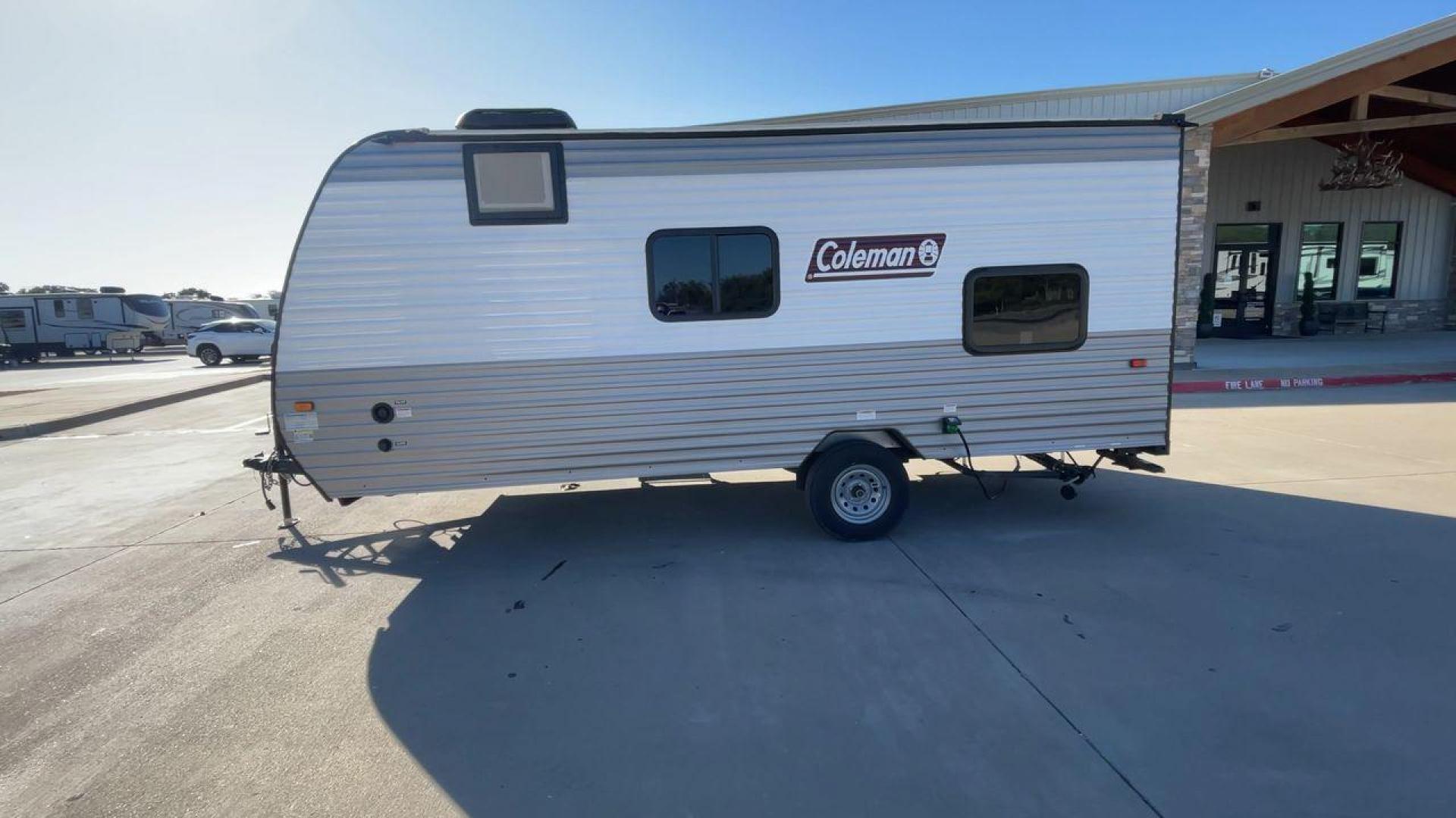 2024 DUTCHMEN COLEMAN 17B (4YDTCMG10RH) , Length: 21.42 ft. | Dry Weight: 2,985 lbs. transmission, located at 4319 N Main Street, Cleburne, TX, 76033, (817) 221-0660, 32.435829, -97.384178 - The 2024 Dutchmen Coleman 17B is a compact and lightweight travel trailer, designed to provide a comfortable yet portable camping experience. Measuring 21.42 feet in length and weighing 2,985 pounds, this RV is perfect for travelers seeking convenience and ease of towing. The exterior features a sle - Photo#6