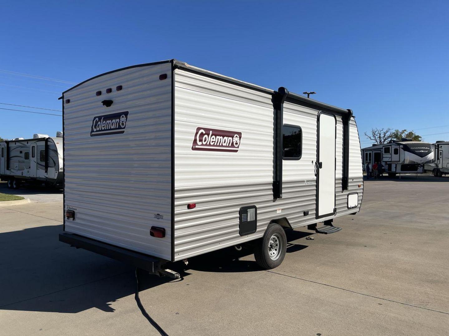 2024 DUTCHMEN COLEMAN 17B (4YDTCMG10RH) , Length: 21.42 ft. | Dry Weight: 2,985 lbs. transmission, located at 4319 N Main Street, Cleburne, TX, 76033, (817) 221-0660, 32.435829, -97.384178 - The 2024 Dutchmen Coleman 17B is a compact and lightweight travel trailer, designed to provide a comfortable yet portable camping experience. Measuring 21.42 feet in length and weighing 2,985 pounds, this RV is perfect for travelers seeking convenience and ease of towing. The exterior features a sle - Photo#25