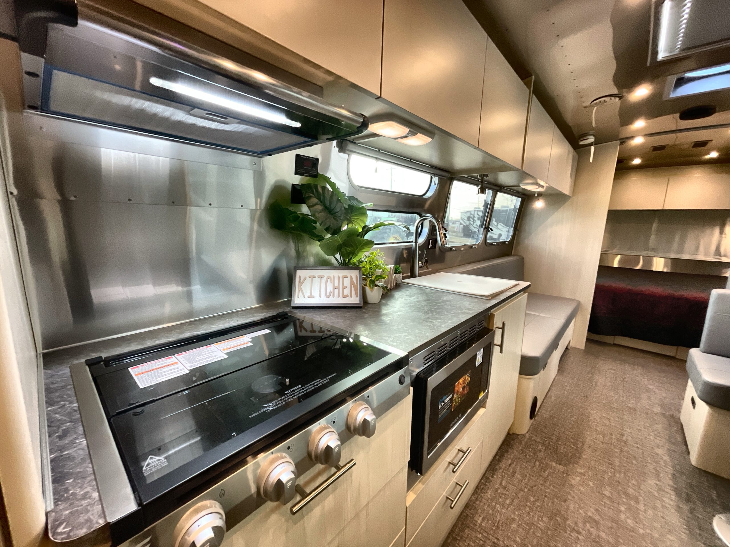 RV Depot - 2023 AIRSTREAM FLYING CLOUD 30FB kitchen scaled 2023 AIRSTREAM FLYING CLOUD 30FB kitchen