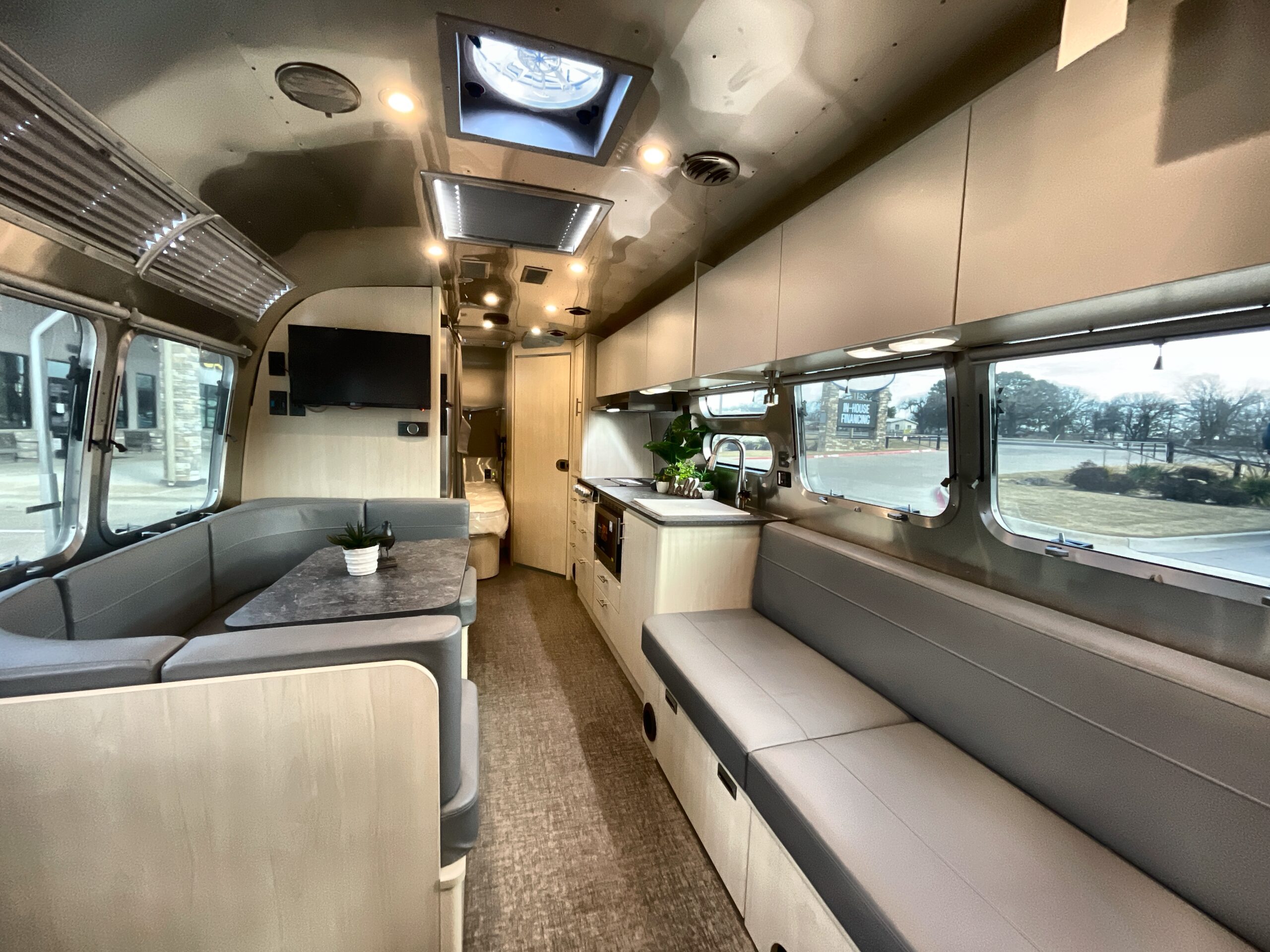 RV Depot - 2023 AIRSTREAM FLYING CLOUD 30FB living scaled 2023 AIRSTREAM FLYING CLOUD 30FB