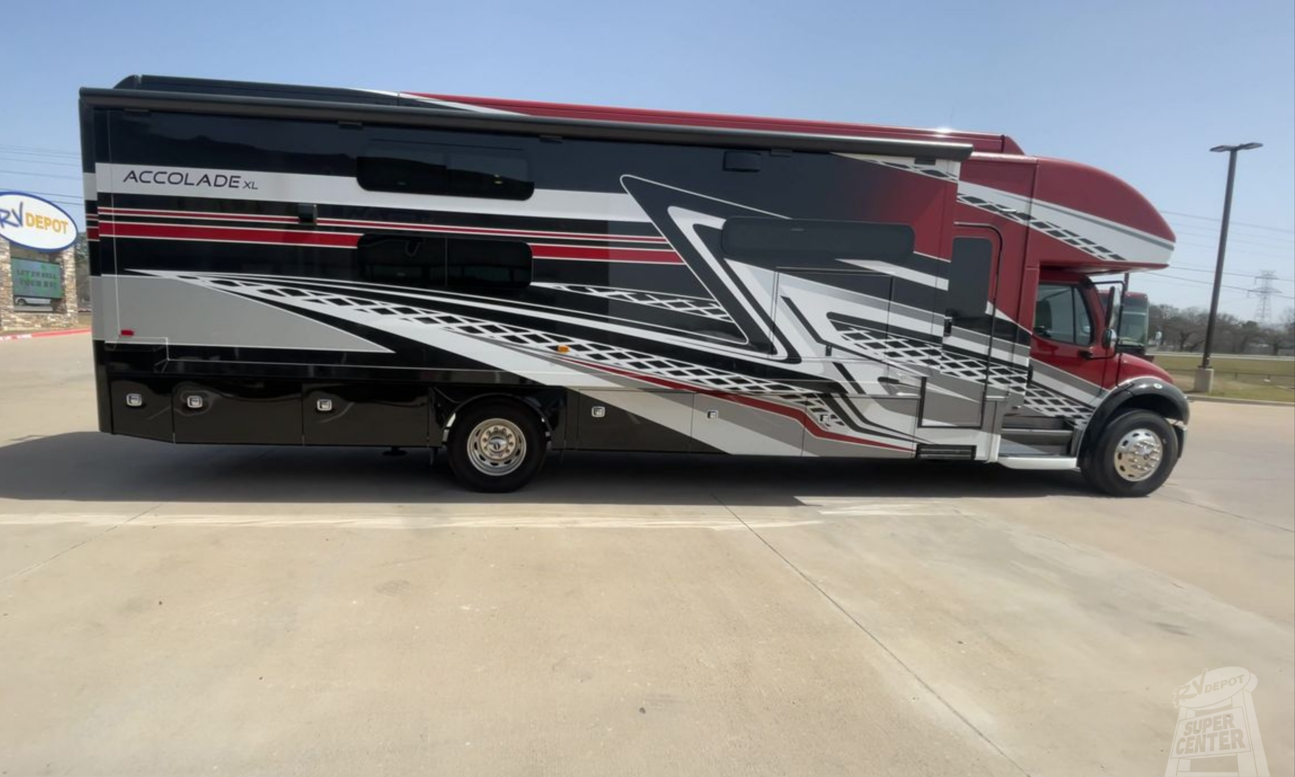 RV Depot - 2024 Entegra Accolade XL Super C Exterior Side scaled 2024 Entegra Accolade XL Super C - Exterior Side