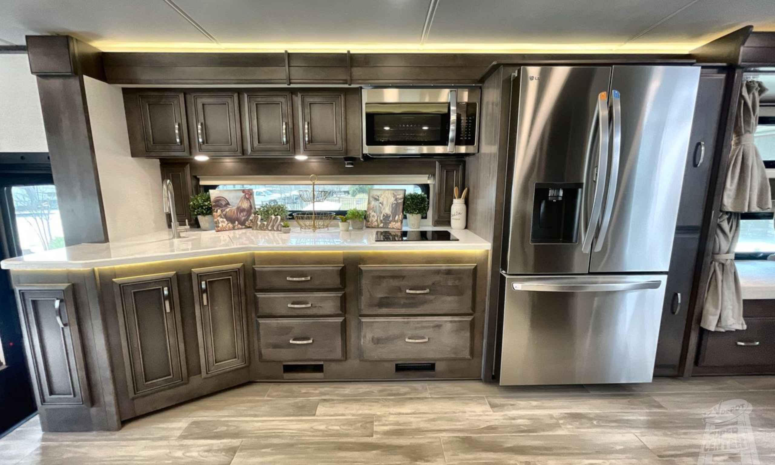 RV Depot - 2024 Entegra Accolade XL Super C Kitchen scaled 2024 Entegra Accolade XL Super C - Kitchen
