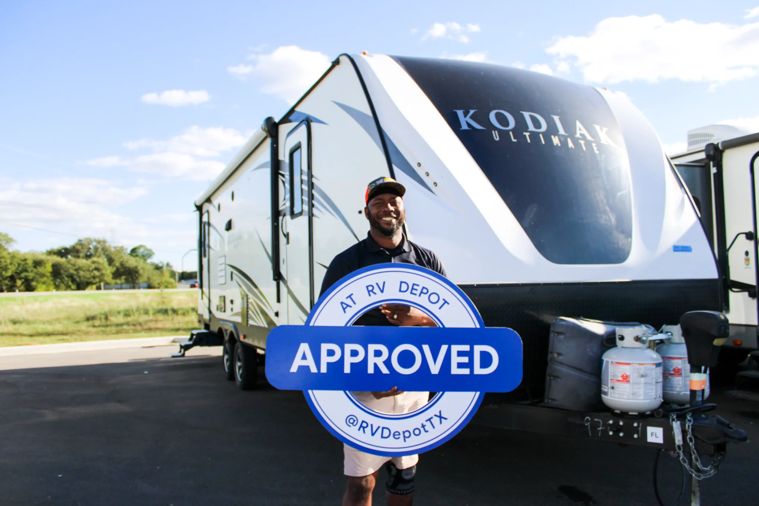 Happy Camper Approved Sign