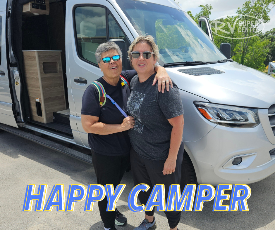 RV Depot - FB Happy Camper Gerri and Renee Overlay Motorhome Happy Campers