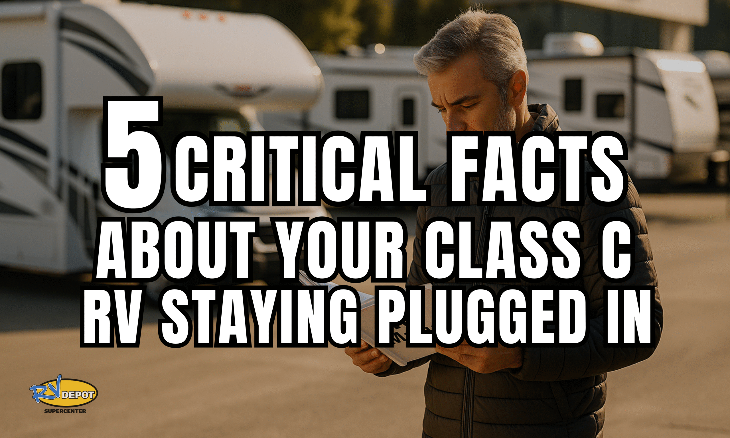 5 Critical Facts About Your Class C RV Staying Plugged In