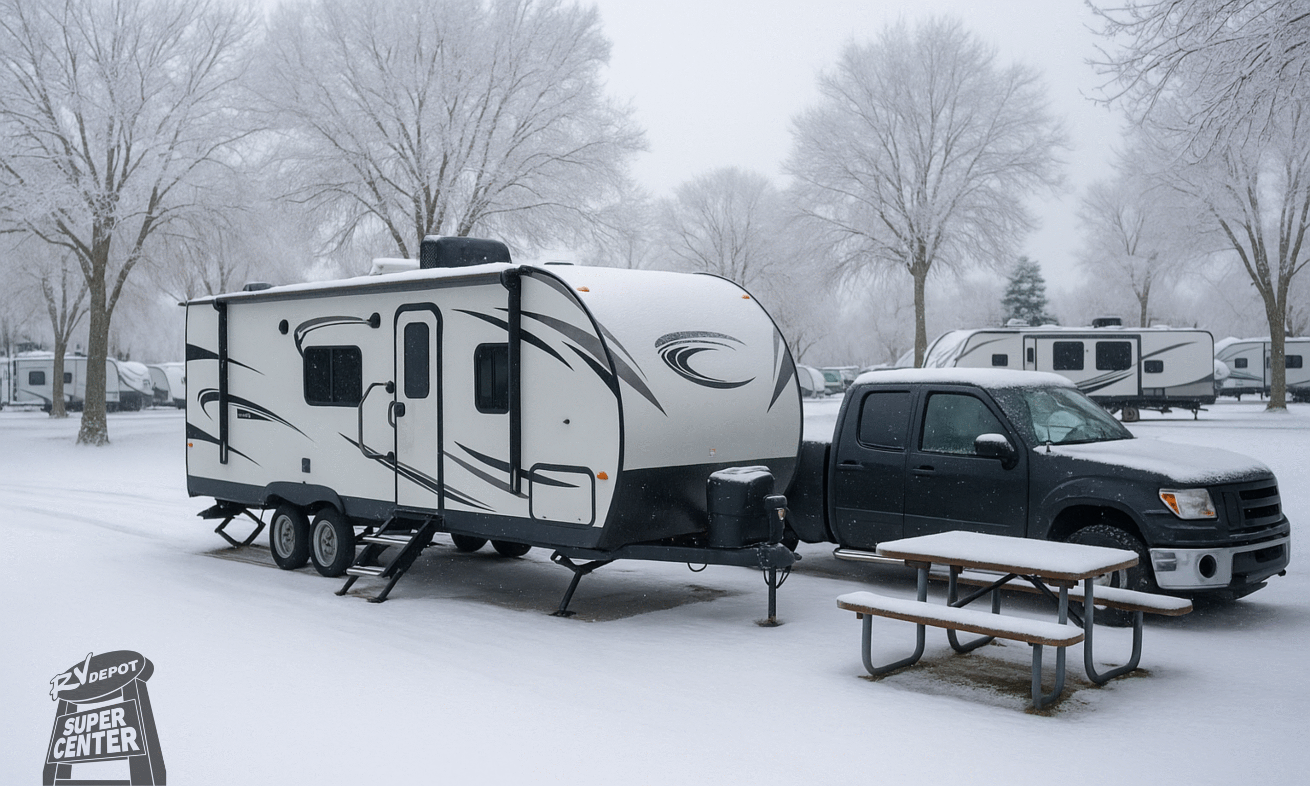 Winter -Truck and Bumper Pull Rv