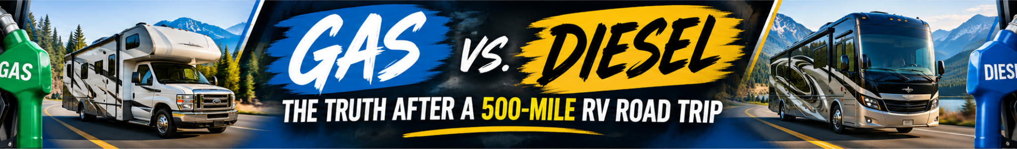 Gas vs. Diesel: The Truth After a 500-Mile RV Road Trip