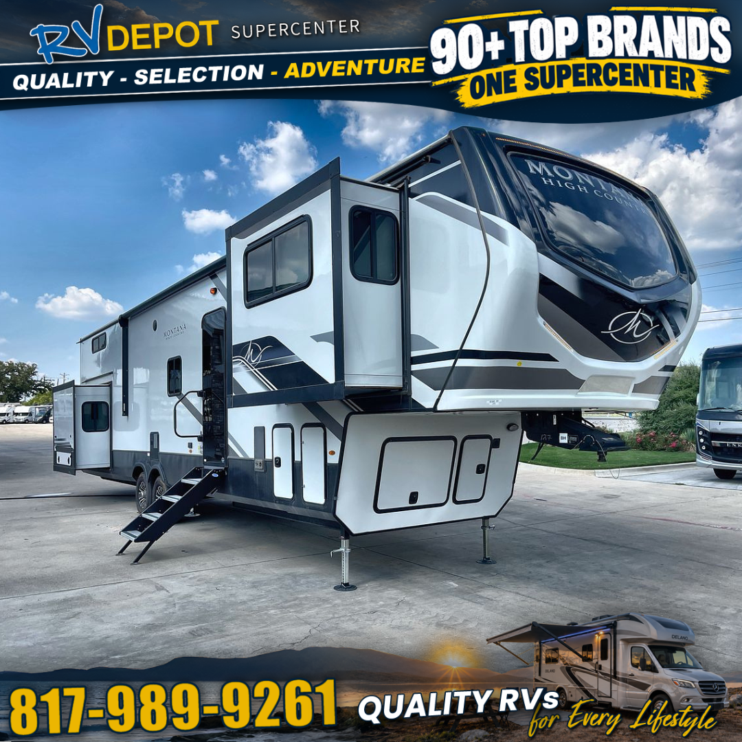 2024 Keystone Montana 377FL for sale at RV Depot Supercenter, one of 90+ top brands in Cleburne, Texas