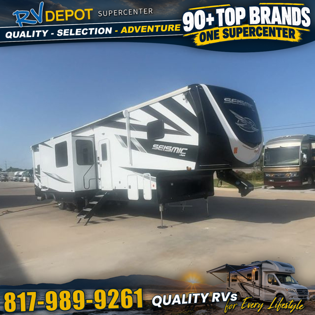 2025 Jayco Seismic 399 for sale at RV Depot Supercenter, one of 90+ top brands in Cleburne, Texas