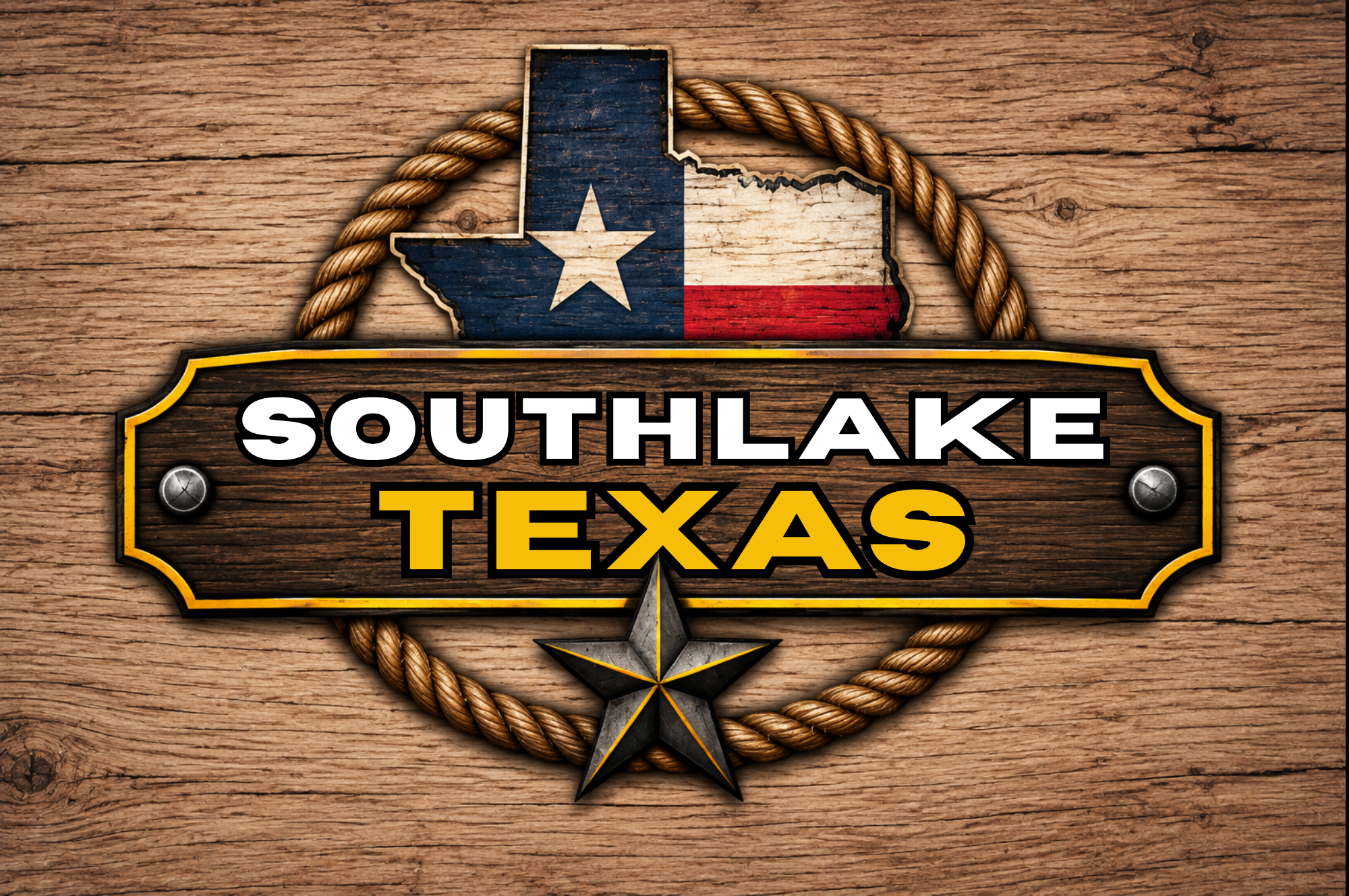 Southlake, Texas sign at RV Depot Supercenter